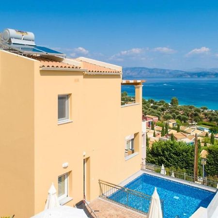 Corfu Sea View Villa - Aurora Barbati Zewnętrze zdjęcie