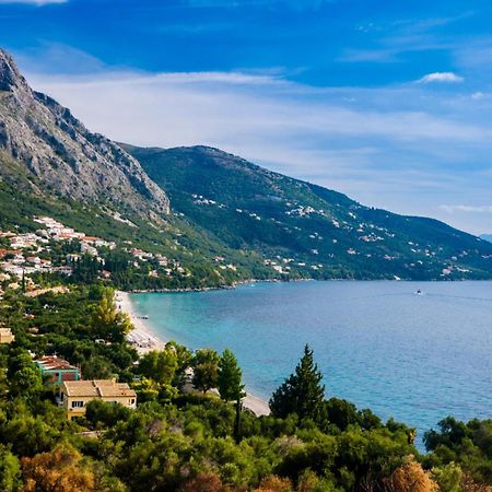 Corfu Sea View Villa - Aurora Barbati Zewnętrze zdjęcie