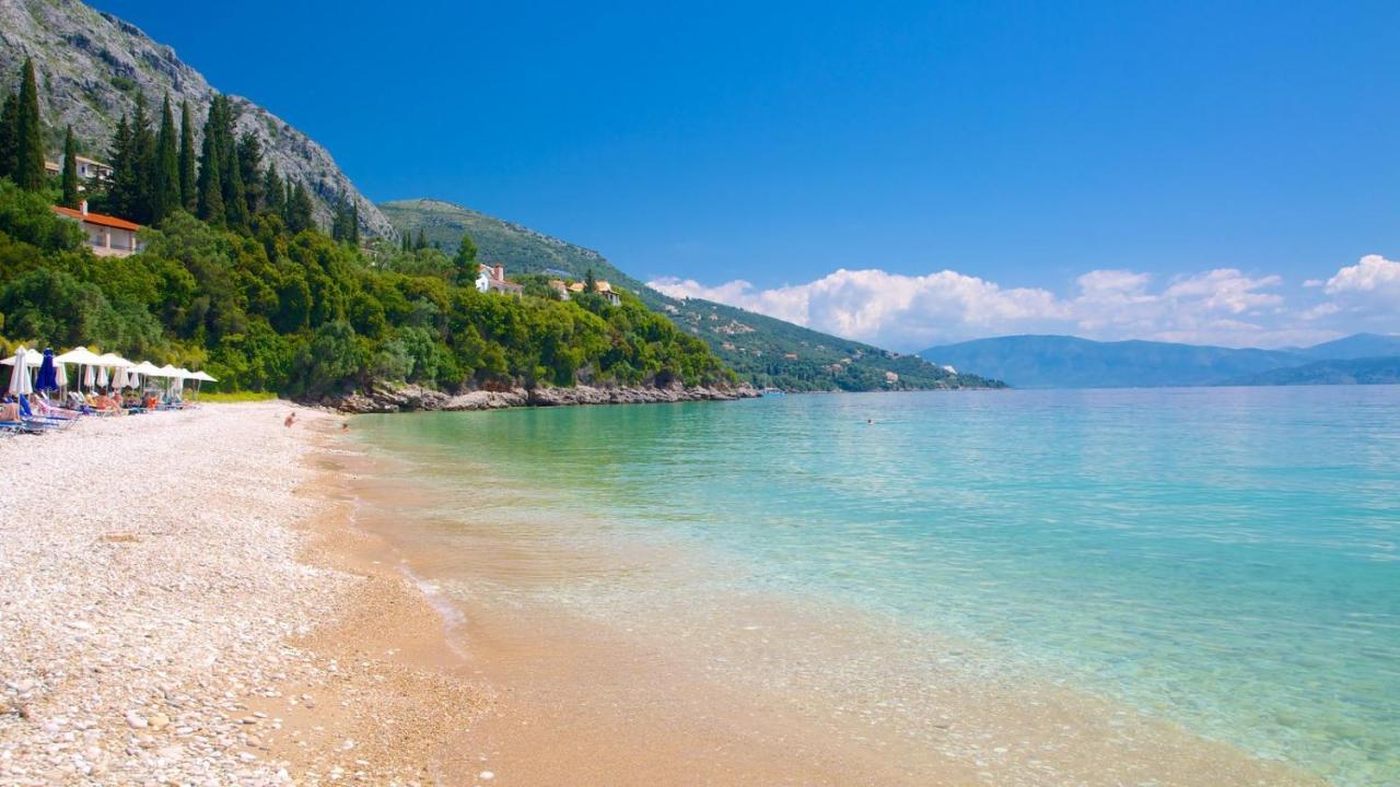 Corfu Sea View Villa - Aurora Barbati Zewnętrze zdjęcie
