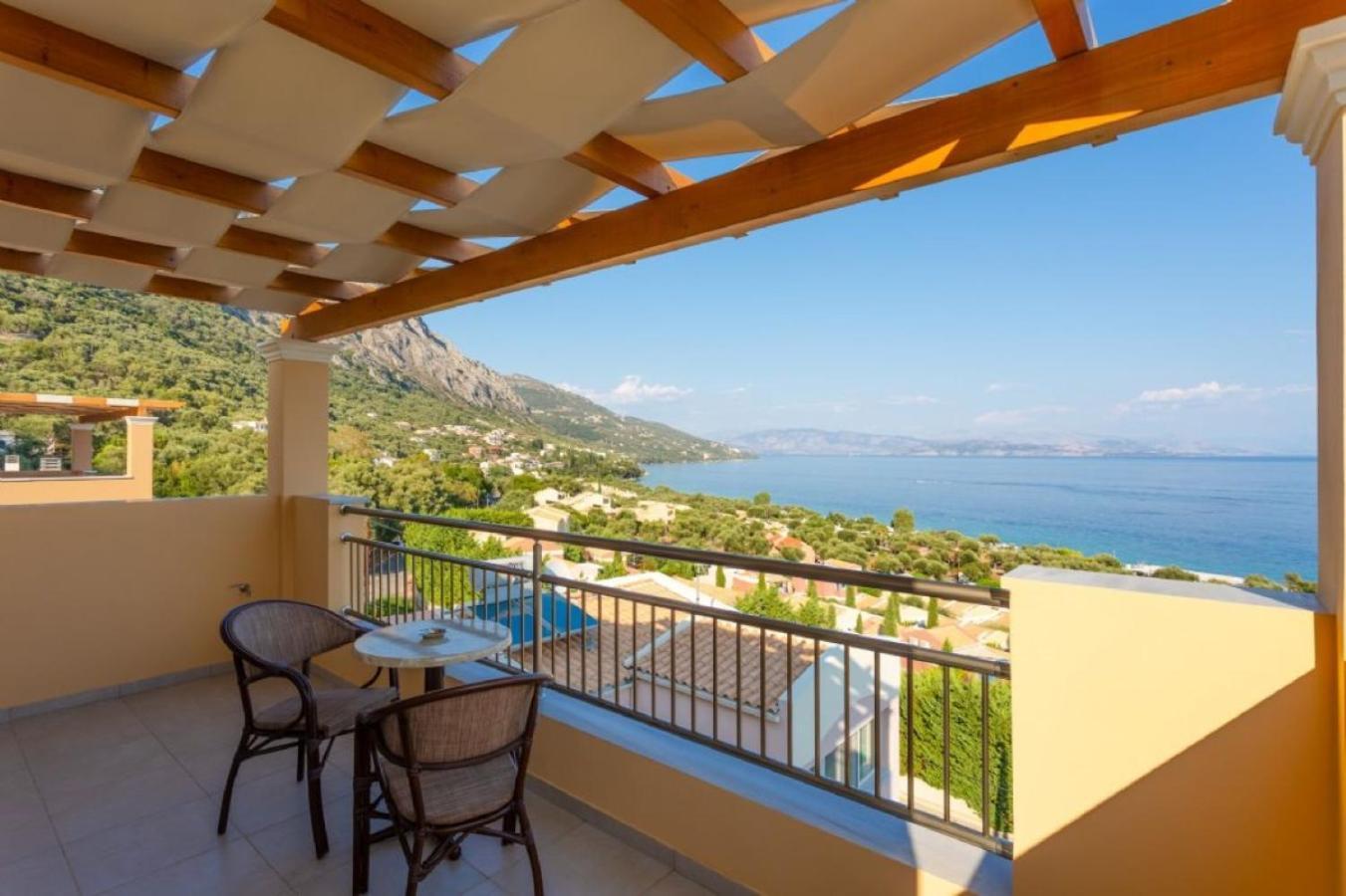 Corfu Sea View Villa - Aurora Barbati Zewnętrze zdjęcie