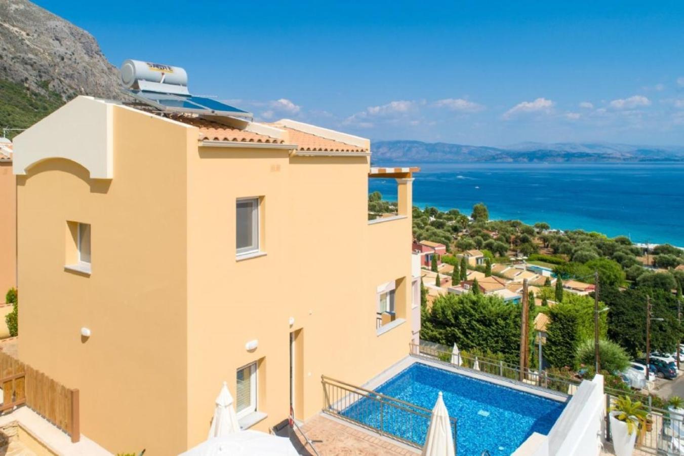 Corfu Sea View Villa - Aurora Barbati Zewnętrze zdjęcie