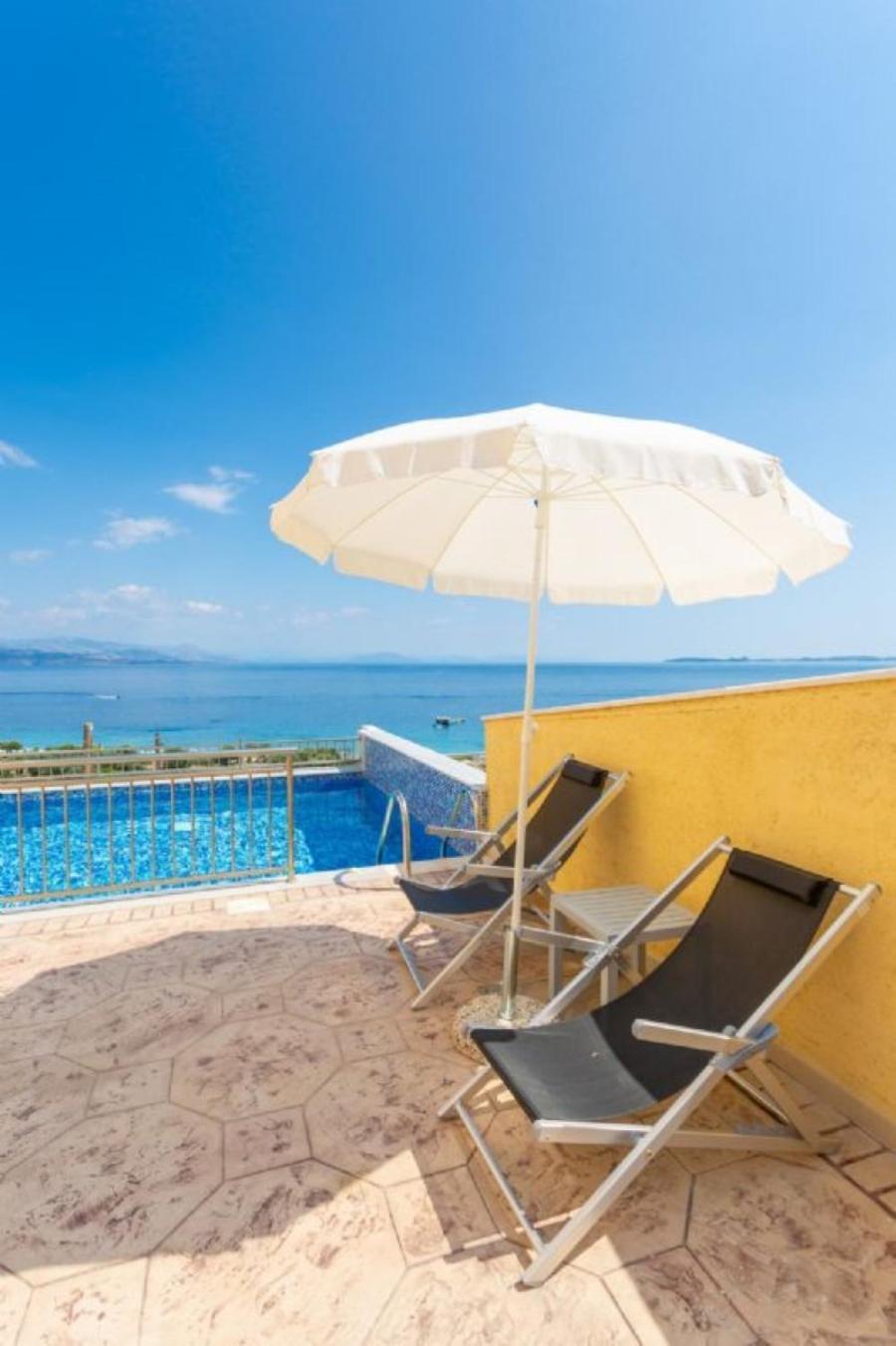 Corfu Sea View Villa - Aurora Barbati Zewnętrze zdjęcie