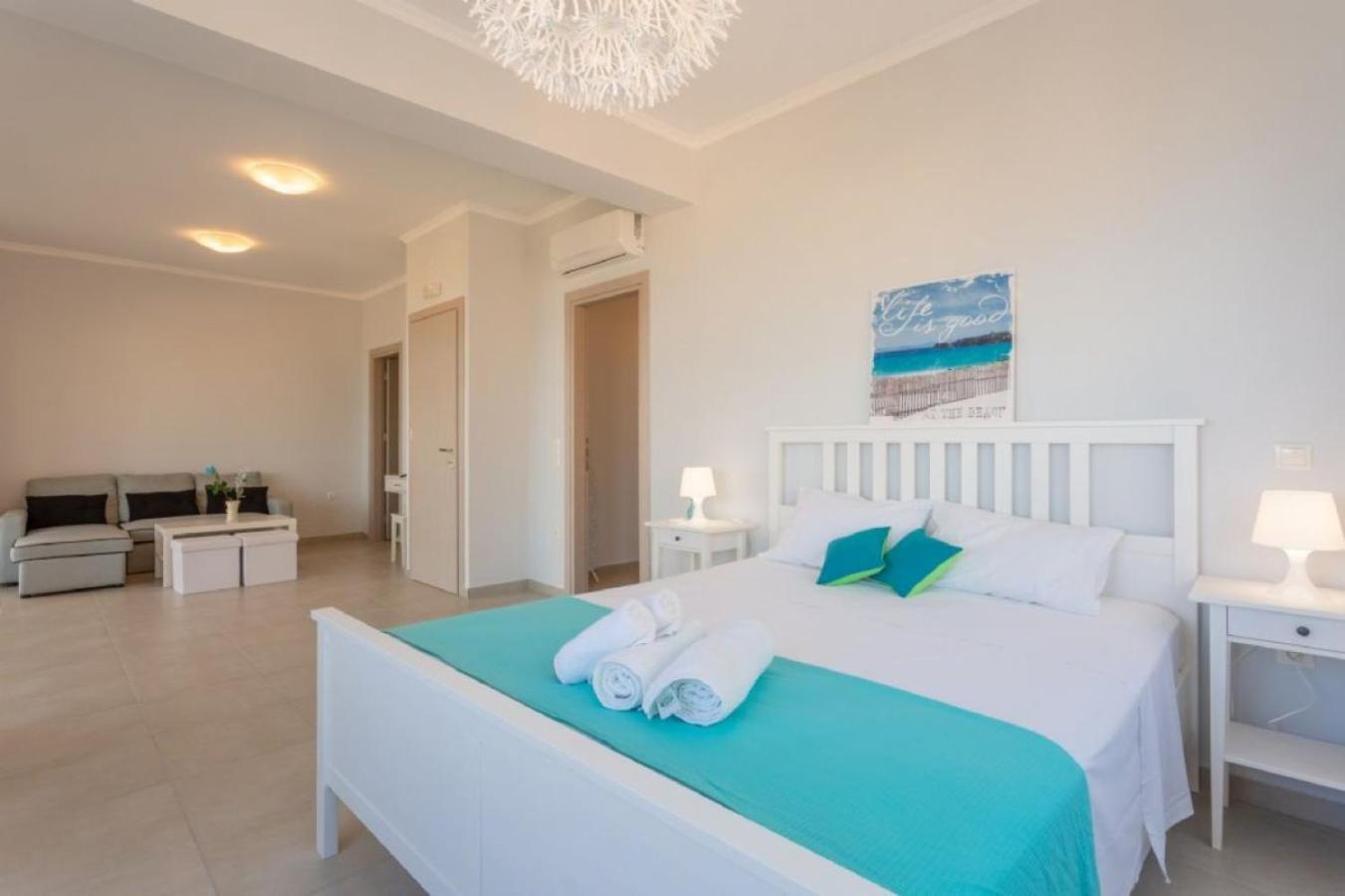 Corfu Sea View Villa - Aurora Barbati Zewnętrze zdjęcie