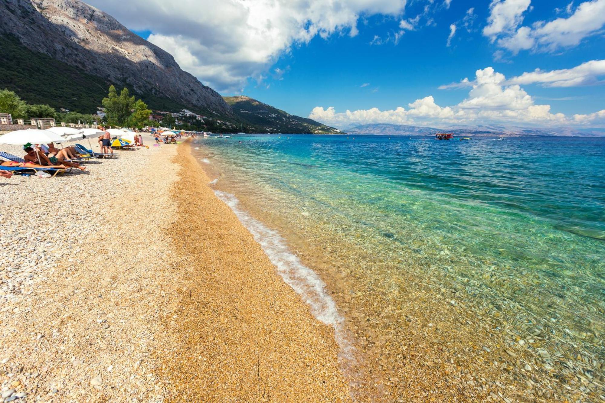 Corfu Sea View Villa - Aurora Barbati Zewnętrze zdjęcie